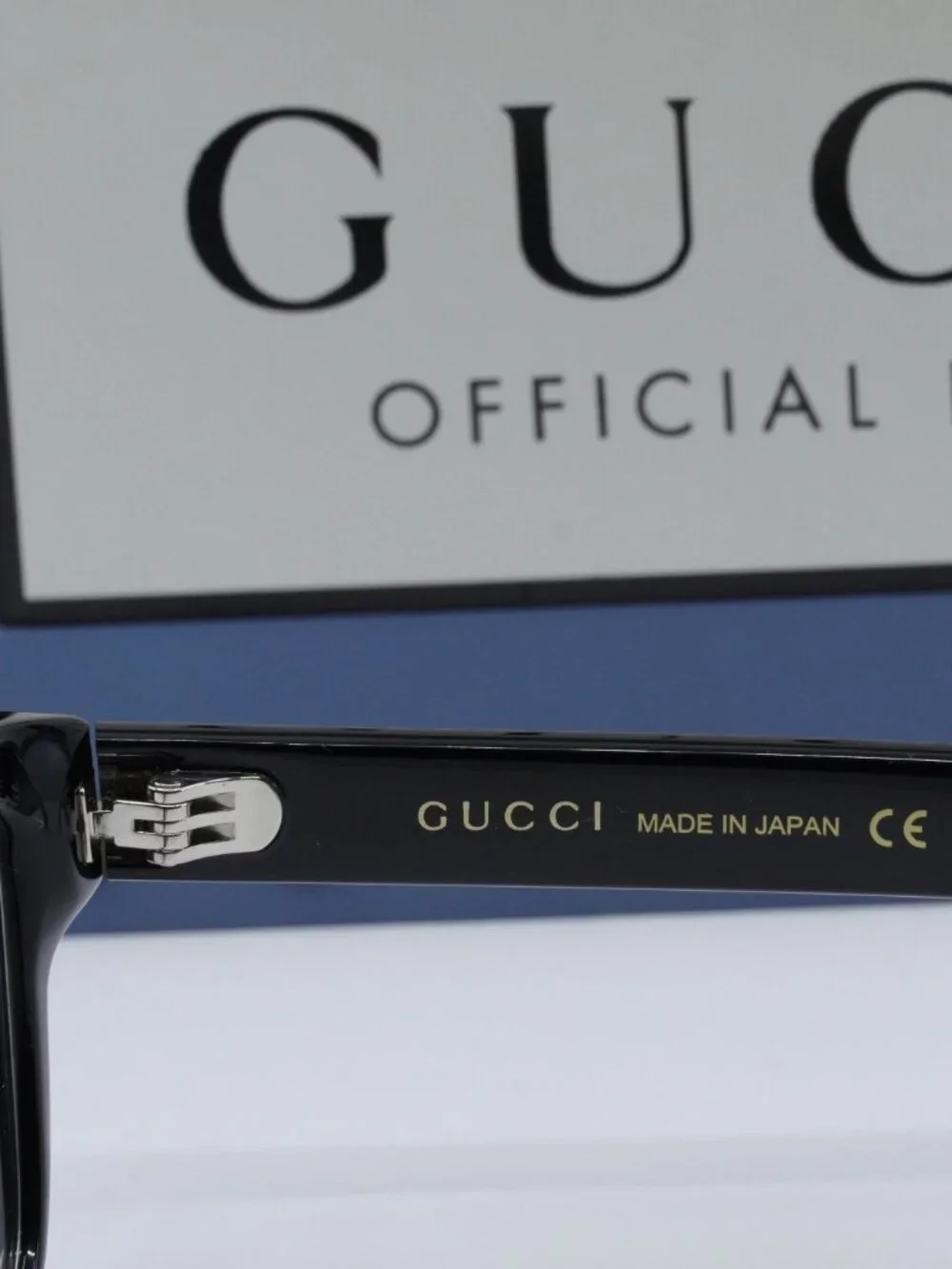 Gucci GG0006OAN 001 Rectangle Eyeglasses 55mm - Black